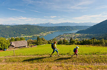 Alpe Adria Trail am Ossiacher See