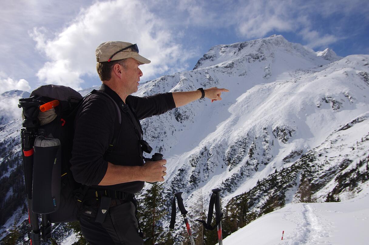 Schneeschuhwandern im Nationalpark Hohe Tauern Schneeschuhwandern im Nationalpark Hohe Tauern