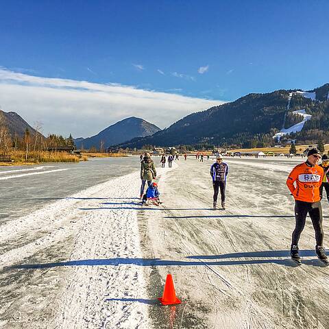 Emese Hunyady am Weissensee