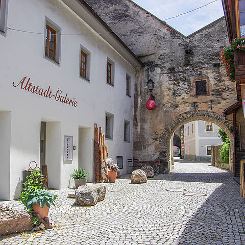 Künstlerstadt Gmünd, Gassen mit italienischem Flair