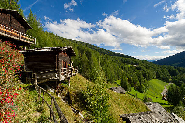 Apriacher Stockmühlen in Heiligenblut im Nationalpark Hohe Tauern