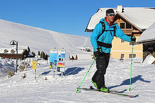 Skitouren-Lehrpfad am Falkert
