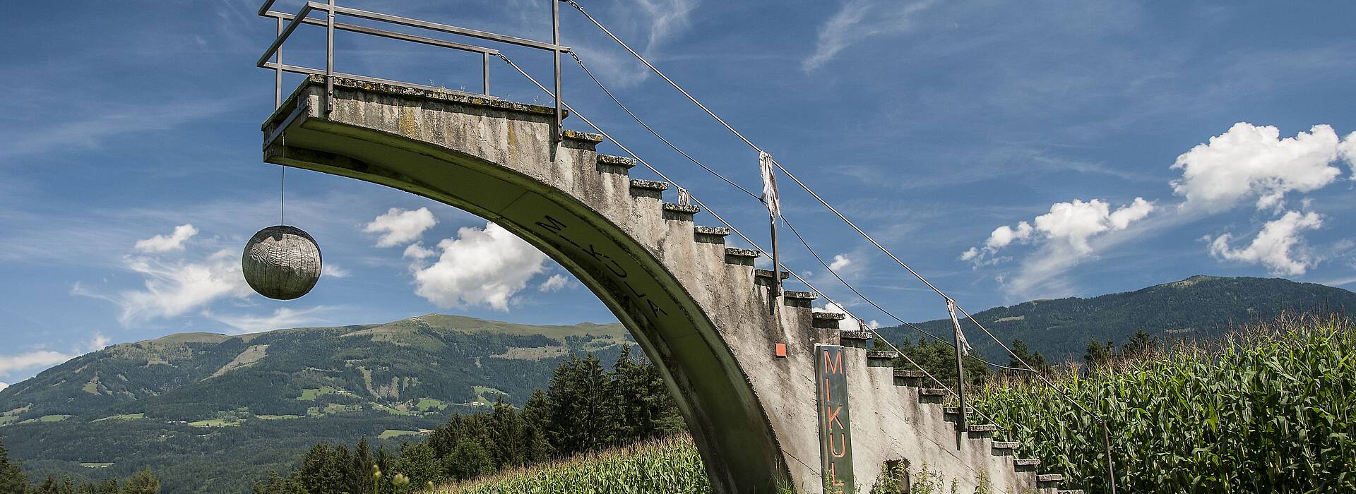 Paternion in der Region Villach mit der Himmelstreppe