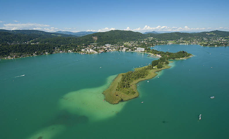 Insel bei Pörtschach am Wörthersee