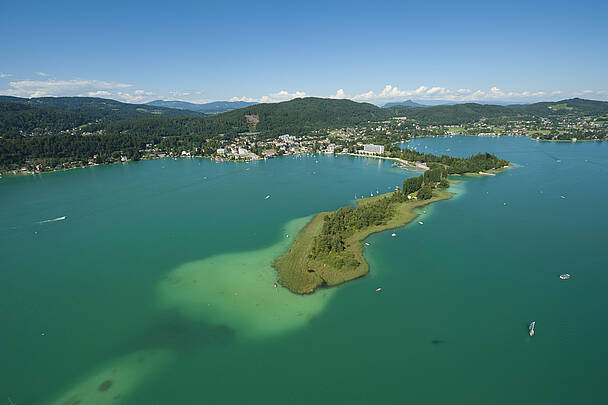 Insel bei Pörtschach am Wörthersee