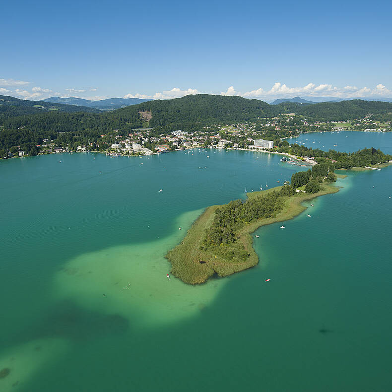 Insel bei Pörtschach am Wörthersee