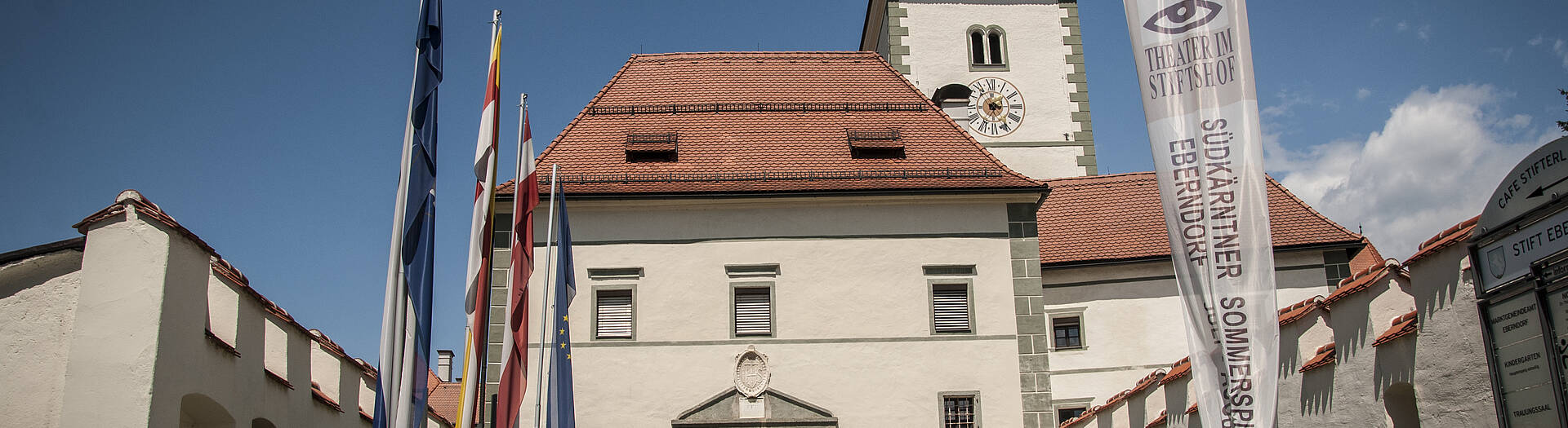 Stift Eberndorf in Eberndorf in Südkärnten Klopeiner See