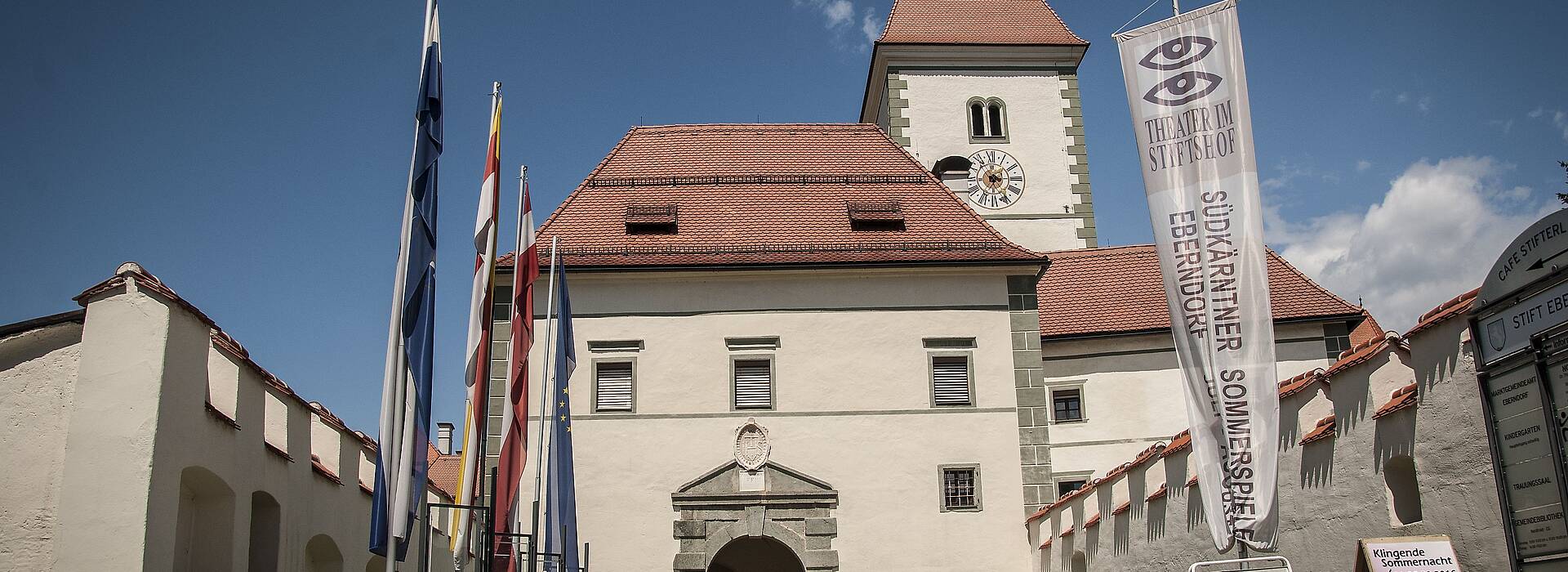 Stift Eberndorf in Eberndorf in Südkärnten Klopeiner See