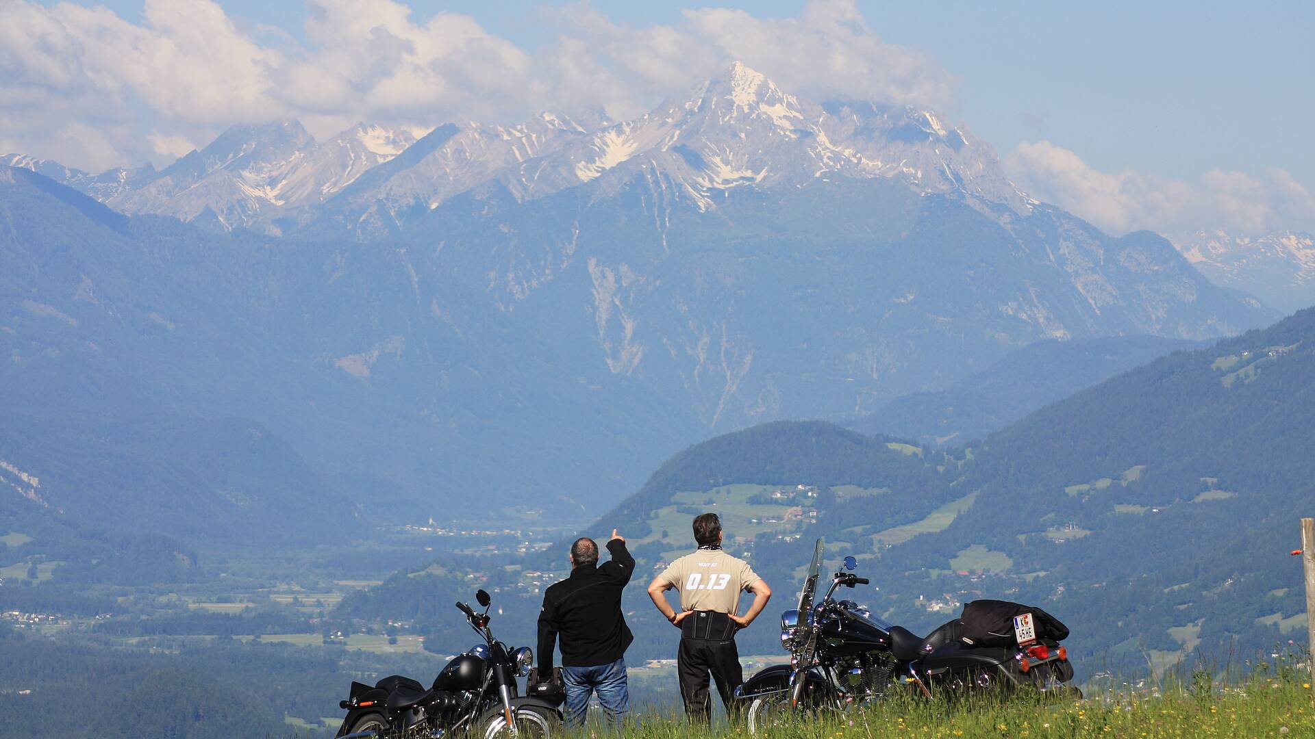 Motorradland Kärnten, Weissensee beim Tschabitscher