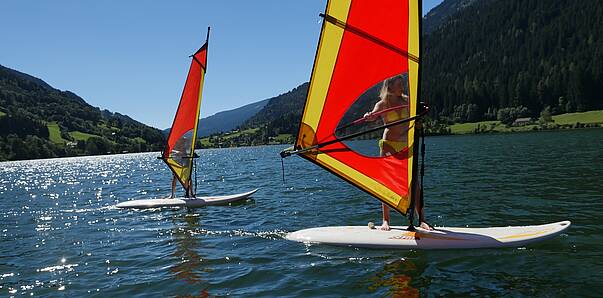Surfen am Brennsee