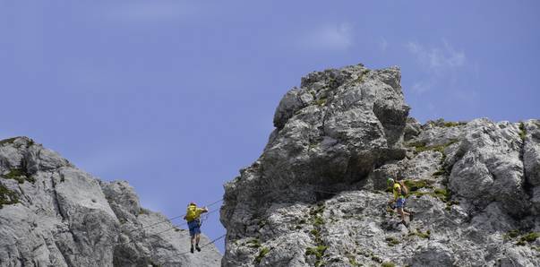 Däumling Klettersteig am Nassfeld