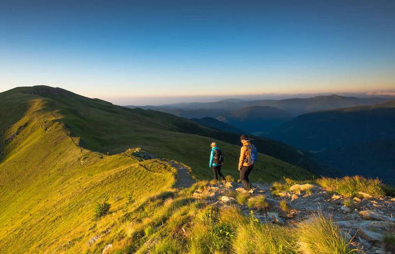 <p>Trails Angels Nockberge Trail, Turracher Höhe</p>