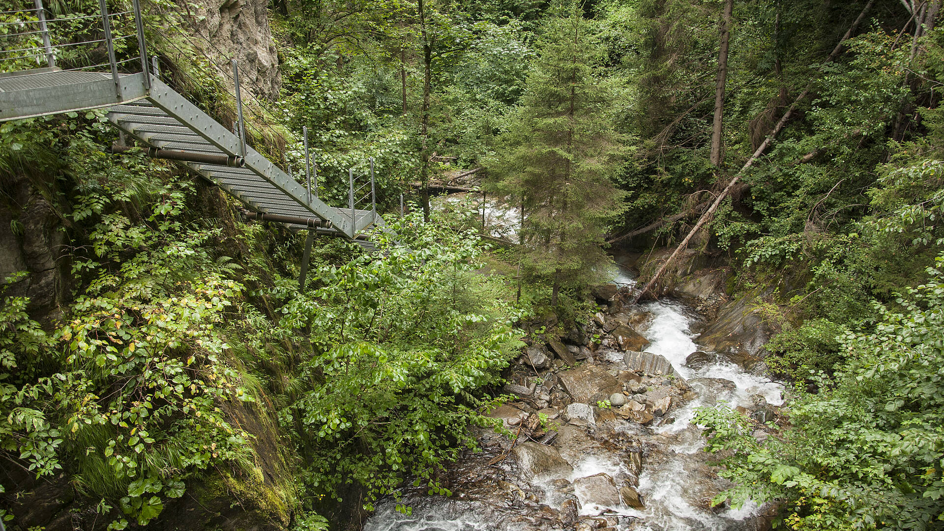 Mühldorf mit der Barbarossaschlucht in der Nationalpark-Region Hohe Tauern