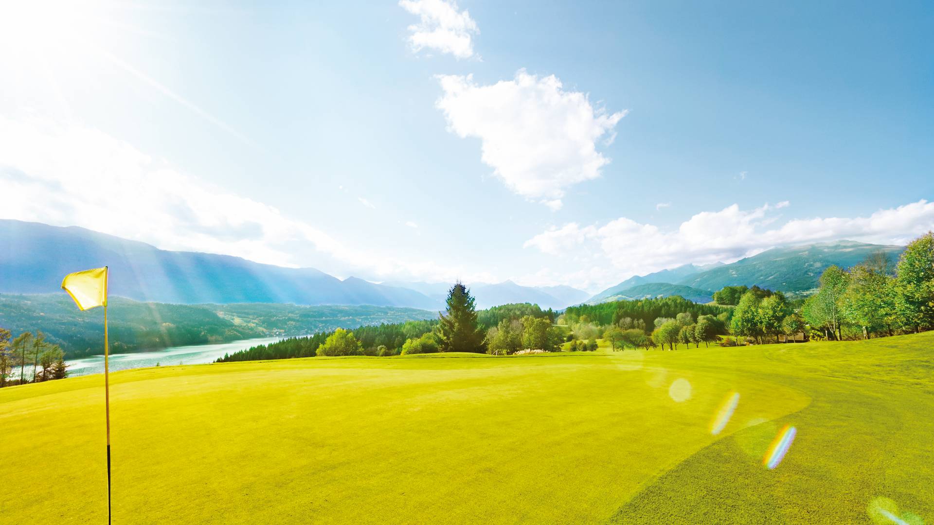 <p>Golf in Kärnten, Golfland, Golfclub Millstätter See</p>