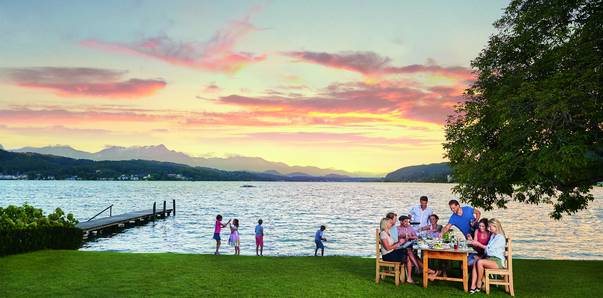 Kulinarik Kärnten - Essen am See