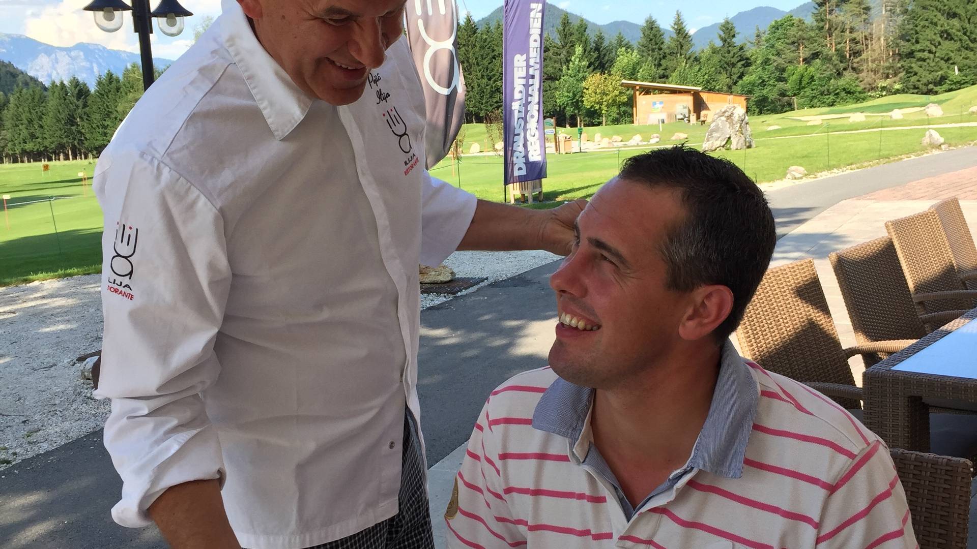 Golfen in drei Ländern, Ristorante Ilija Pejic in Tarvisio