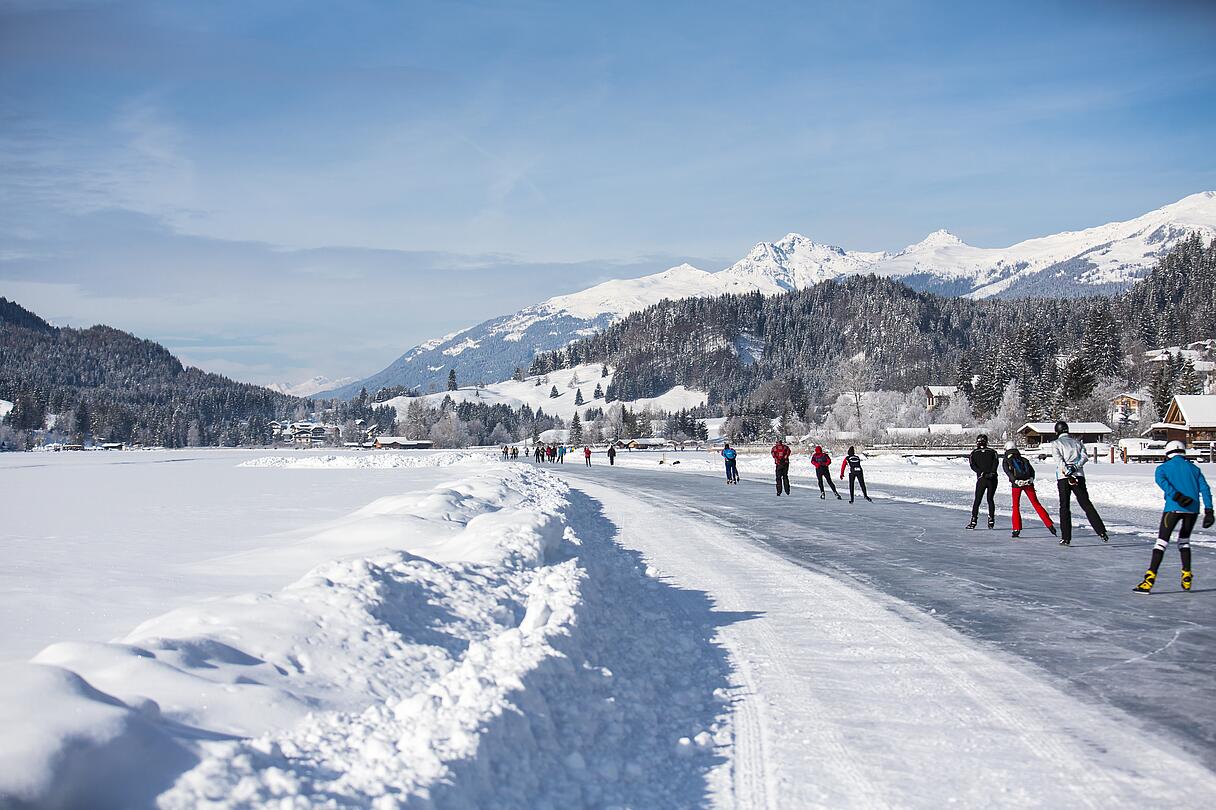 Eislaufen - Weissensee Eislaufen - Weissensee