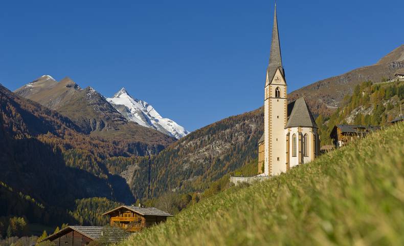 Kirche in Heiligenblut, Großglockner