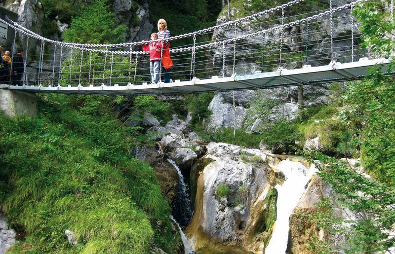 Hängebrücke - Ausflugsziel in Kärnten