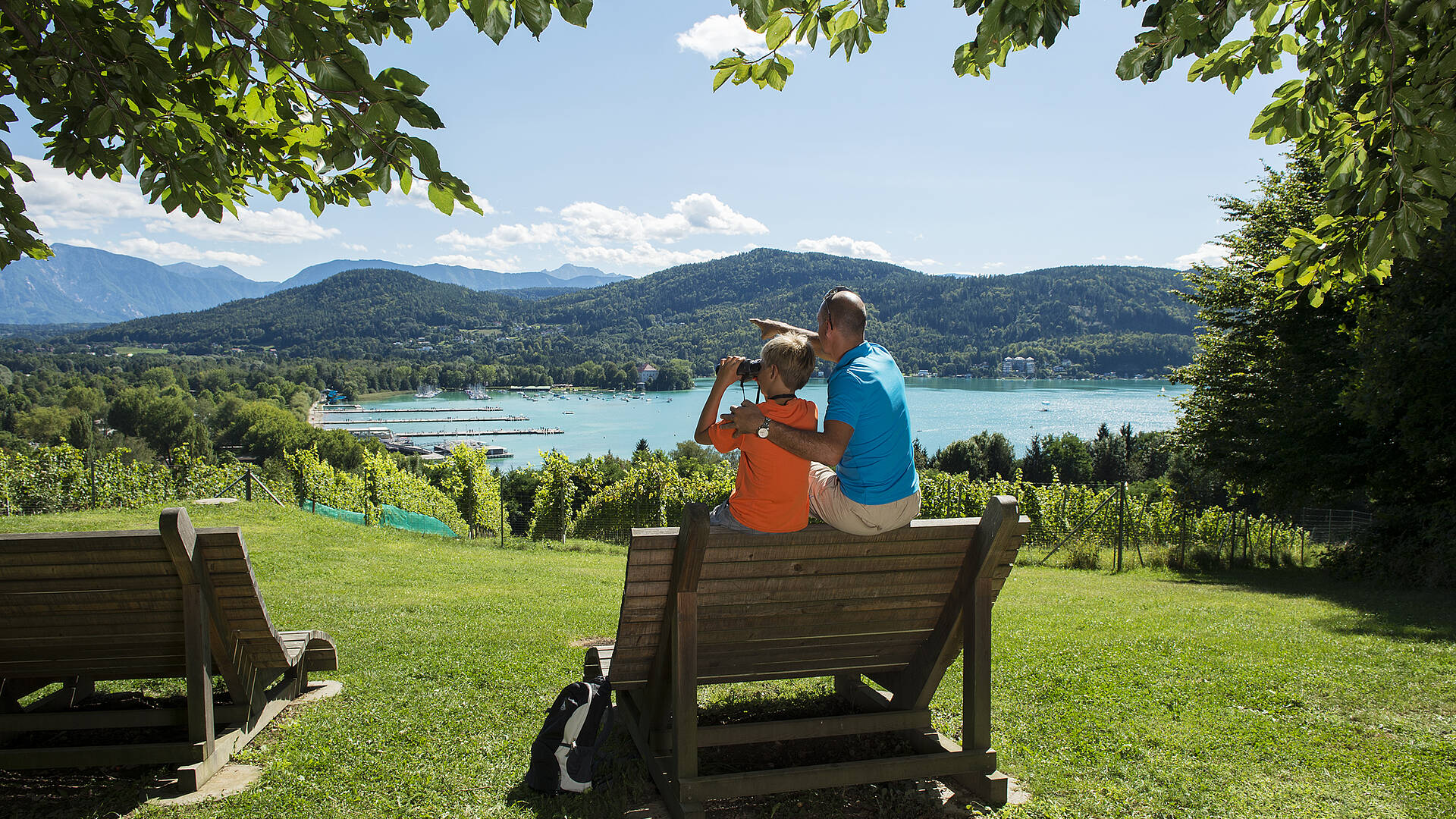 Seenwandern Wörthersee Sommer 2012