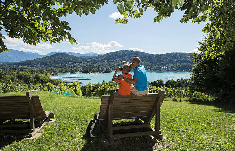 Seenwandern Wörthersee Sommer 2012