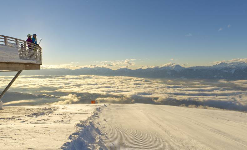 Panoramablick von der Gerlitzen