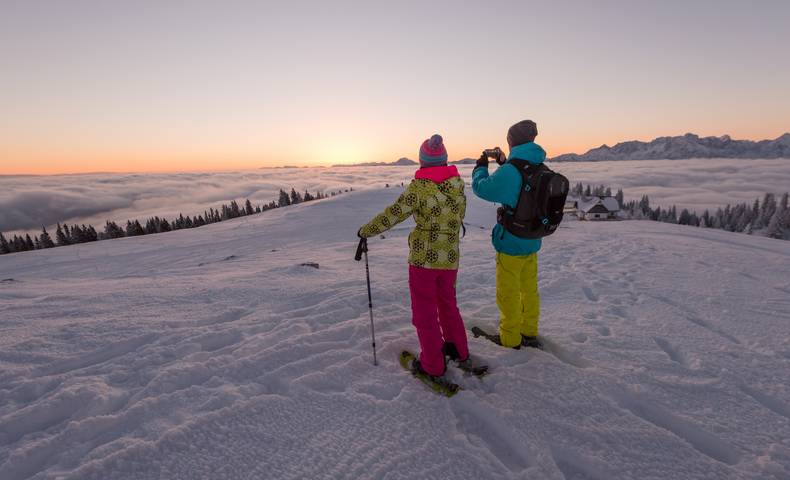 <p>Region Villach Schneeschuhwandern am Dobratsch</p>