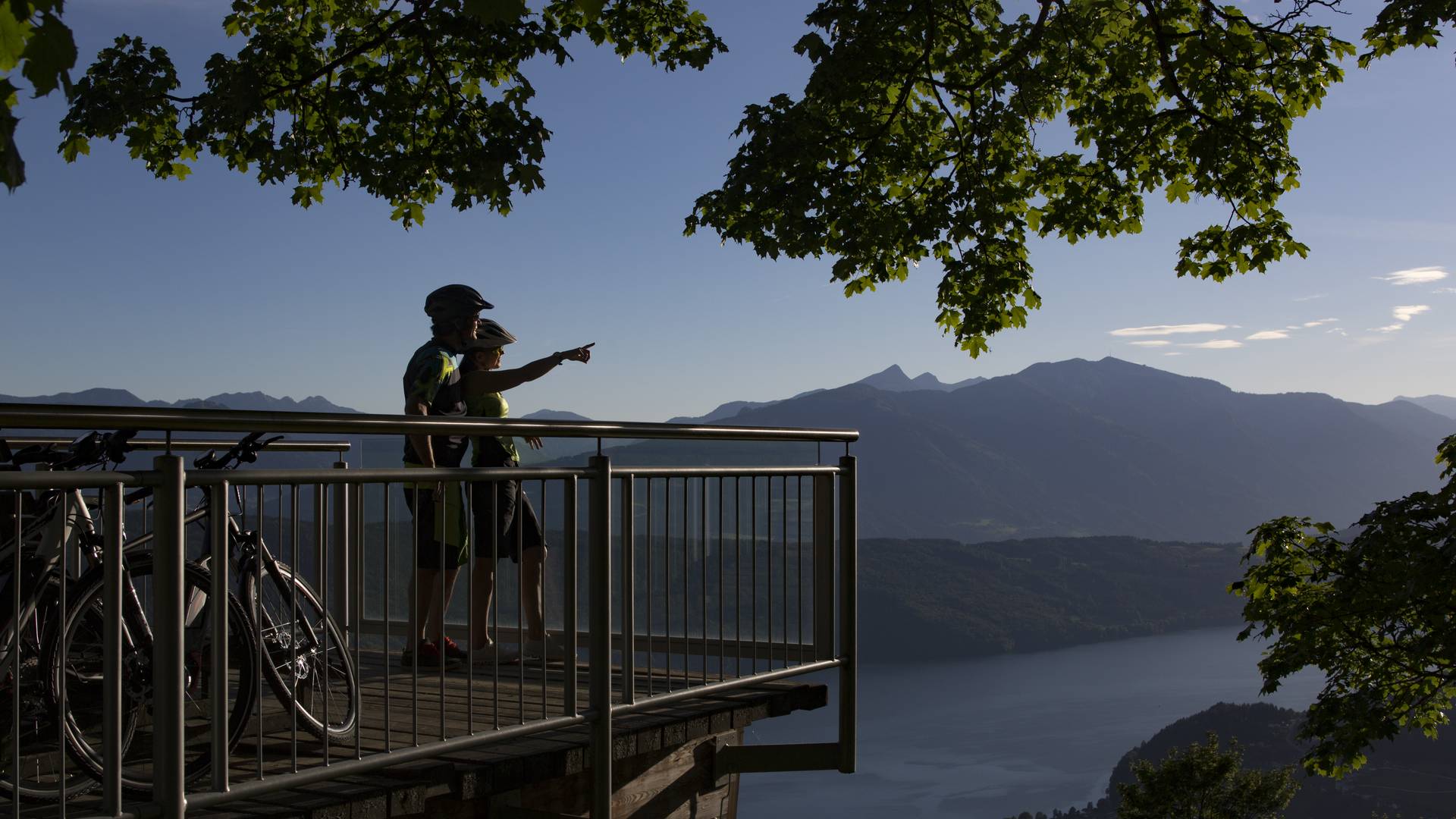 Sternenbalkon in der Region Millstätter See