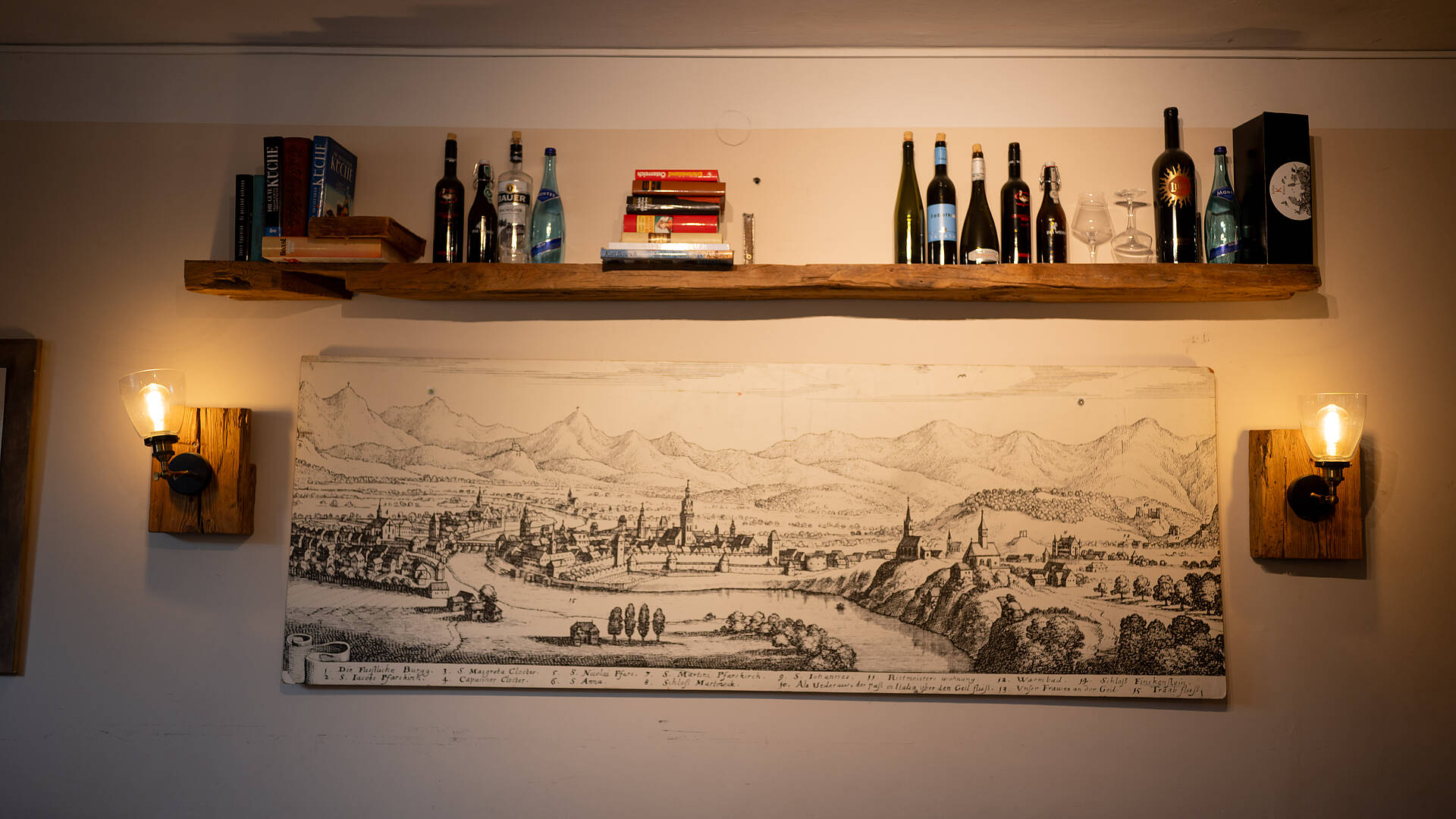 Gasthaus Hopf in Villach Innendekoration