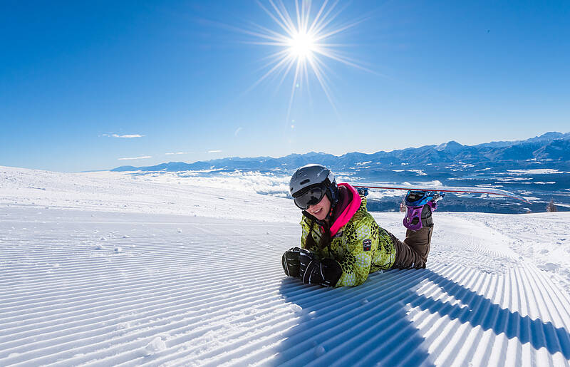 Gerlitzen Alpe Snowboarden 