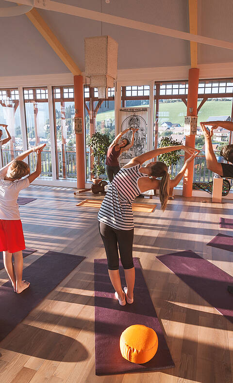 Jufa Hotels Knappenberg Yoga Sonnengrussraum 