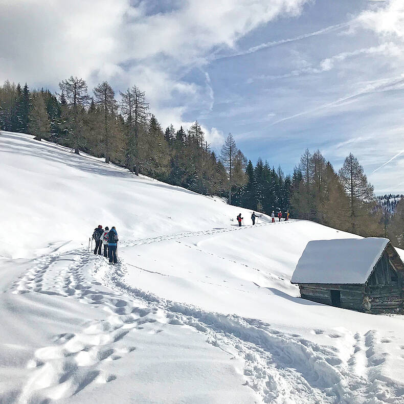 Schneeschuhwandern in Bad Kleinkirchheim