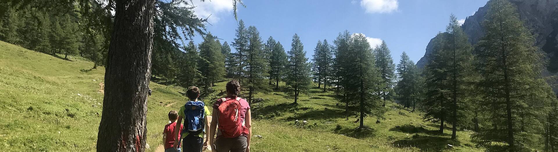 Wanderung zur Klagenfurter Huette 