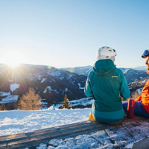 Skifahren Oswald