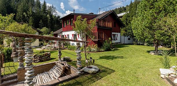 Fluss Chalet an der Lieser bei Gm&uuml;nd