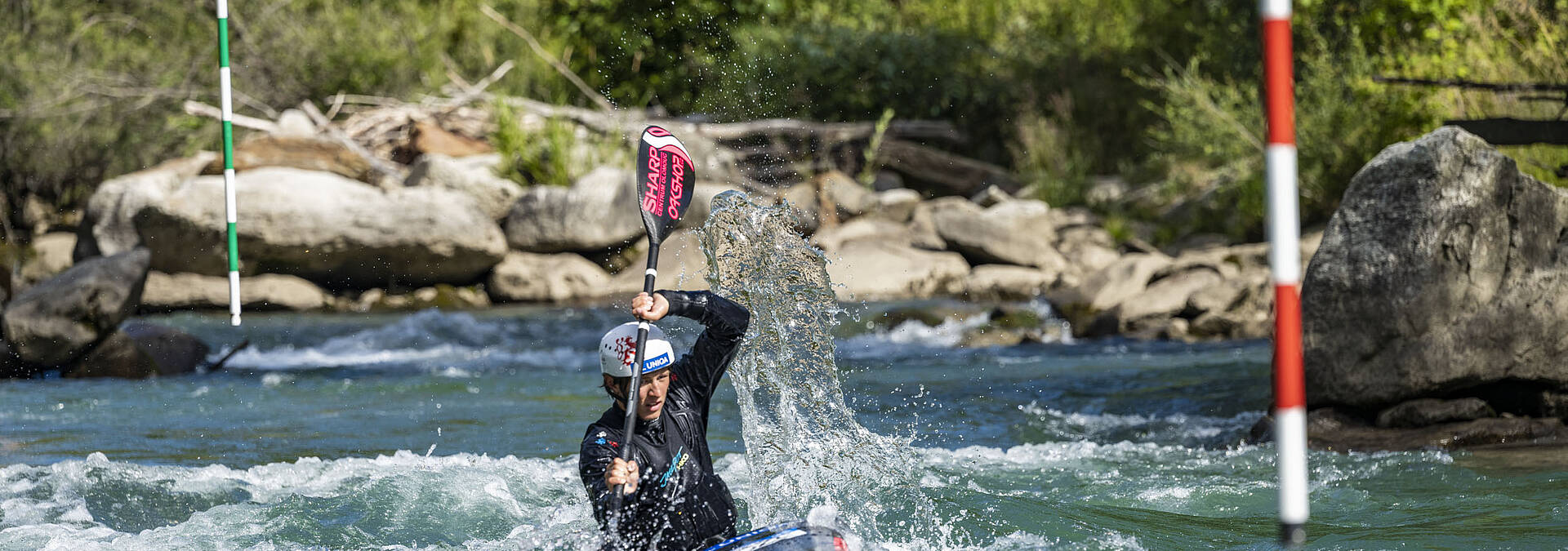 Wildwasserarena Flattach Wildwasser Kajak