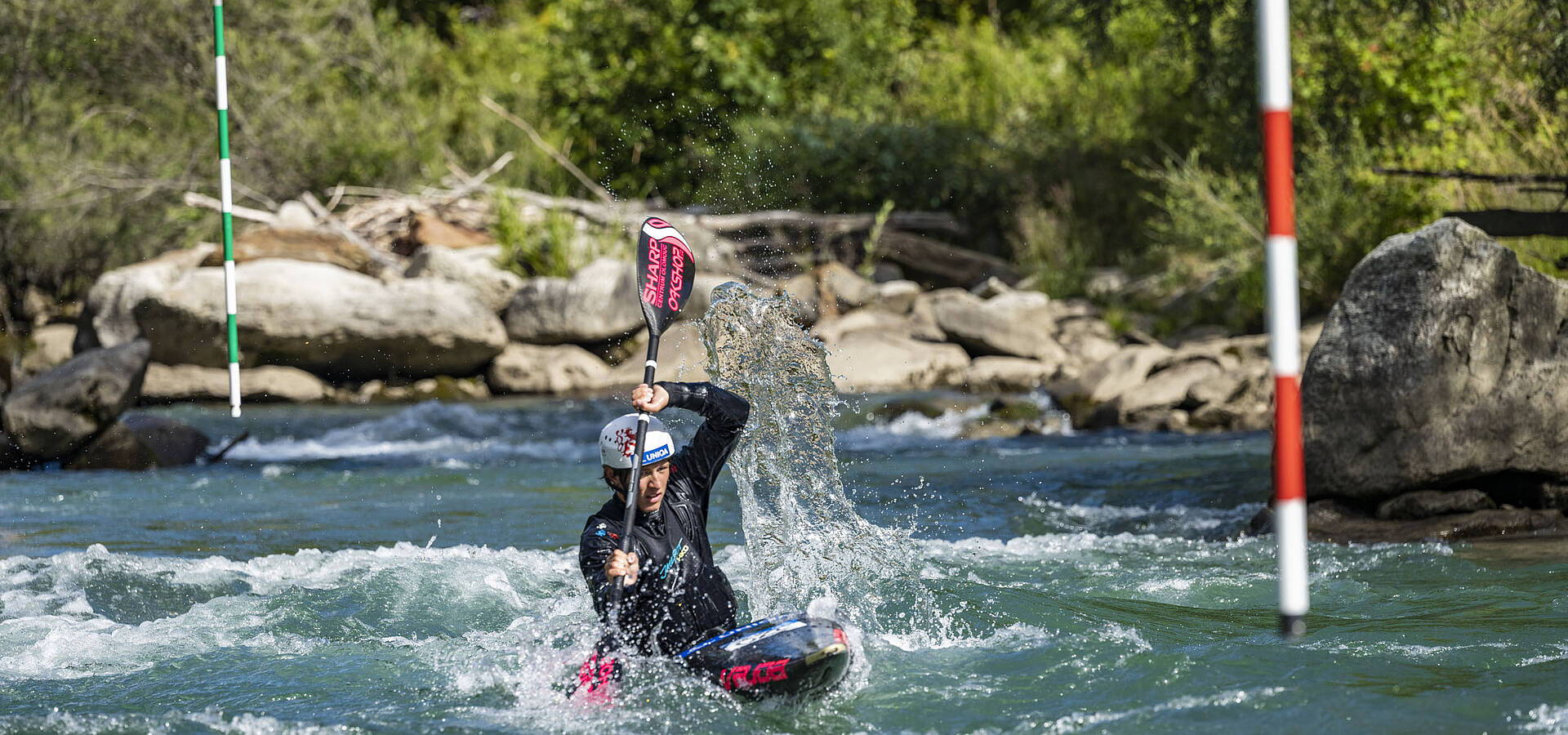 Wildwasserarena Flattach Wildwasser Kajak