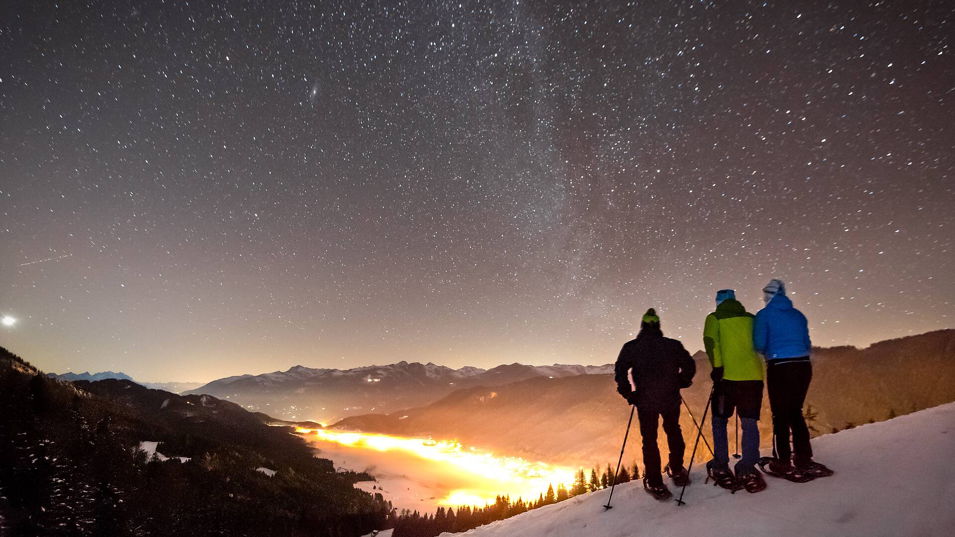 Weissensee Sterne schauen