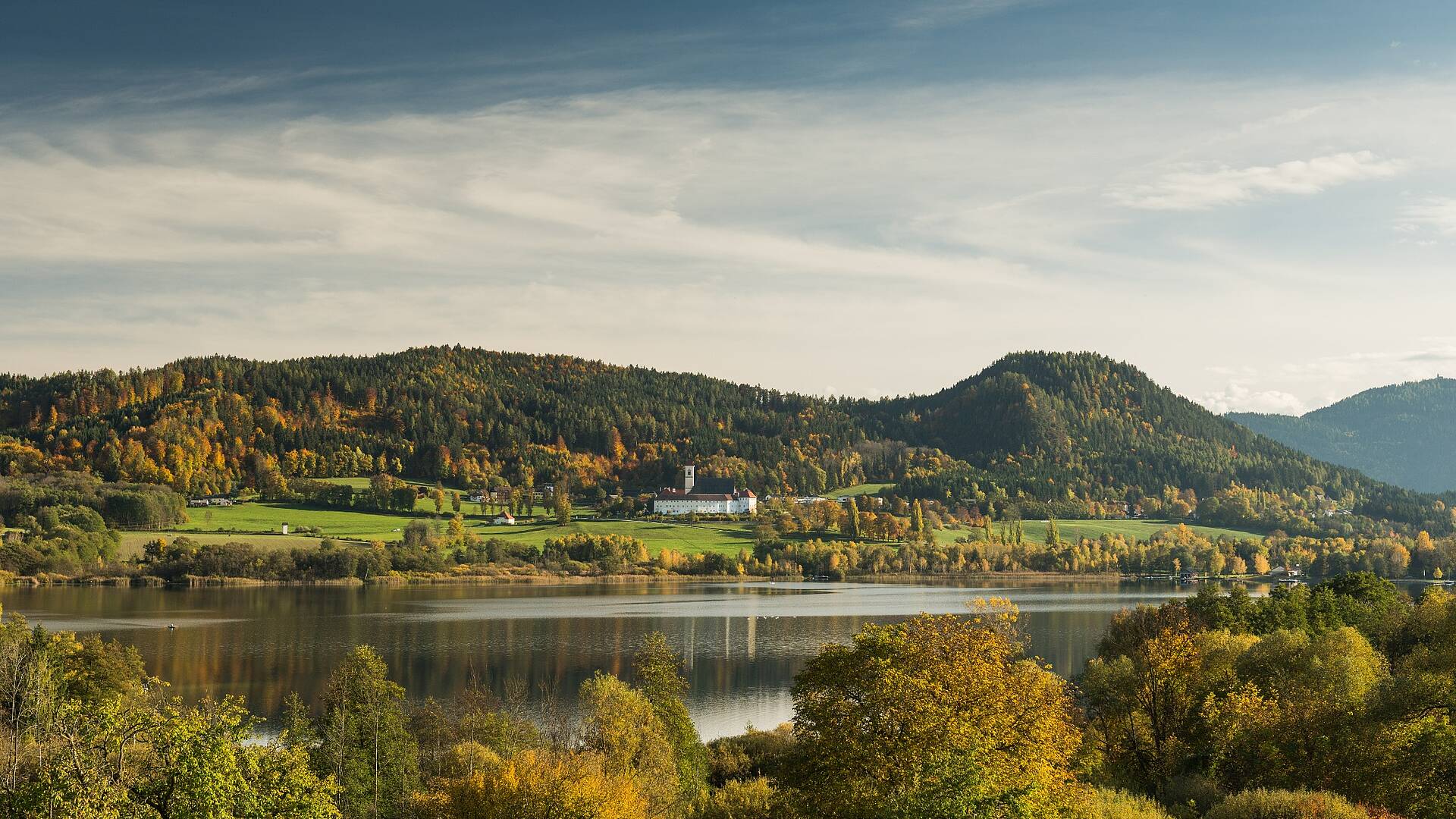 Blick auf den Laengsee