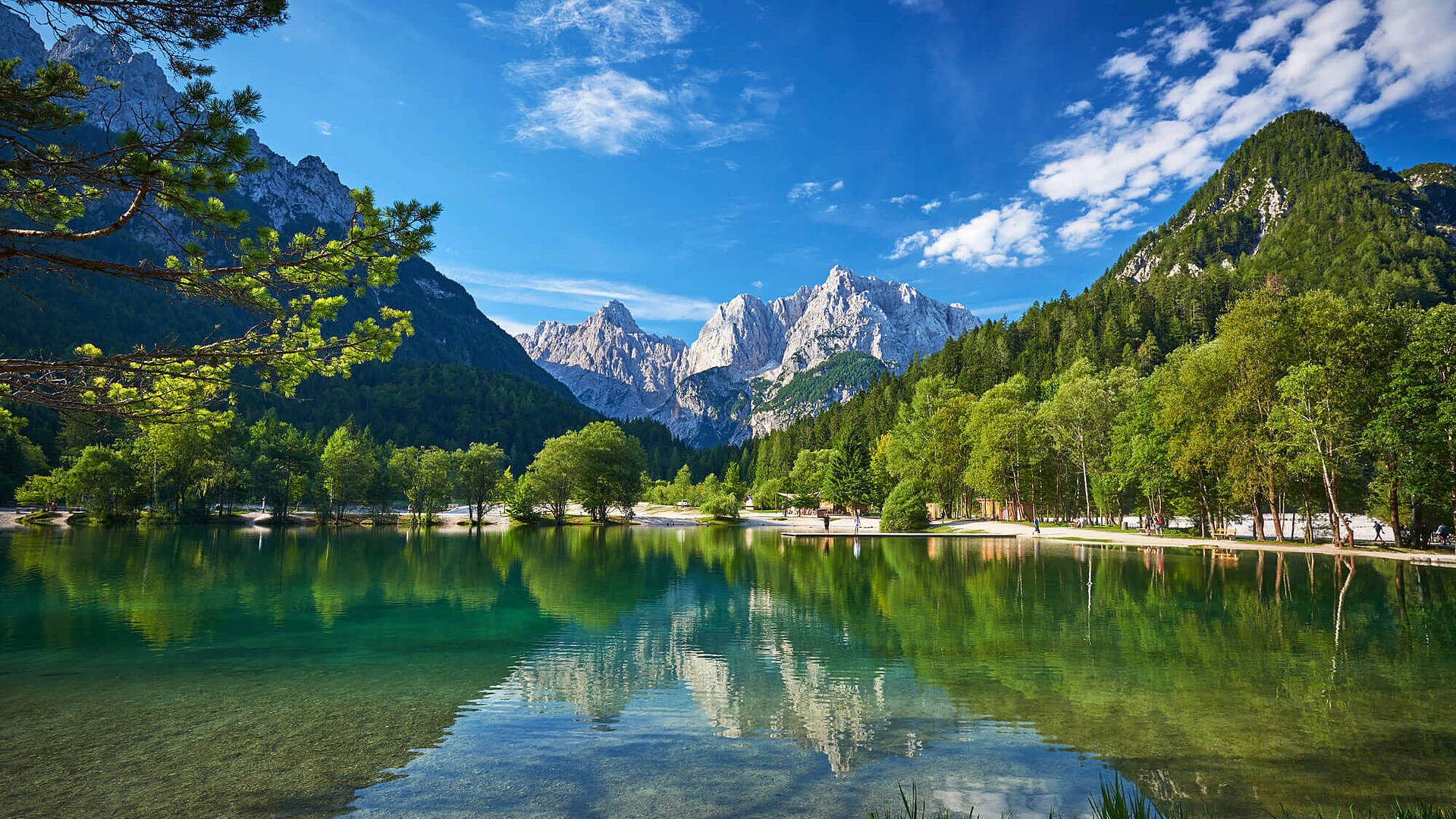 Alpe-Adria-Trail Jezero Jasna Tomo Jesenicnik 