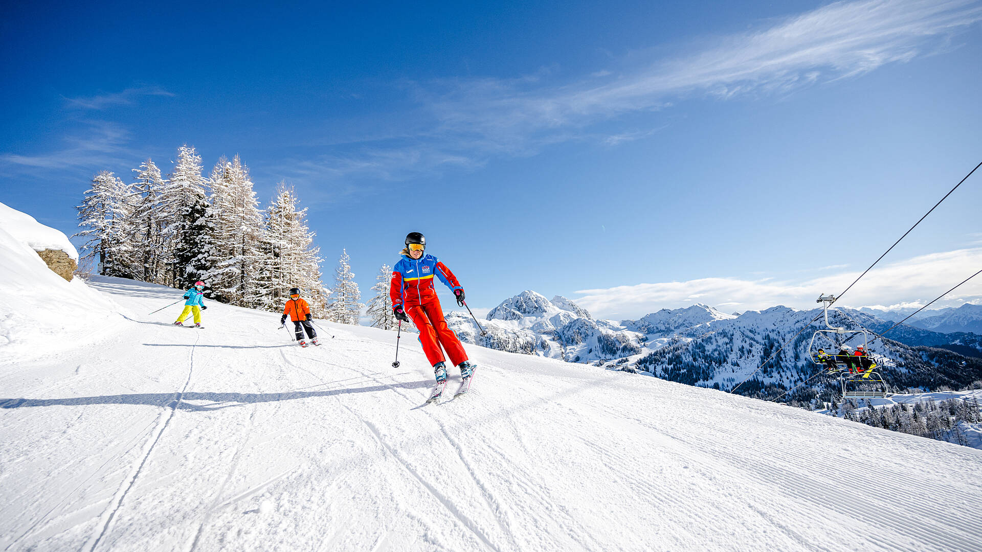 Skifahren am Nassfeld