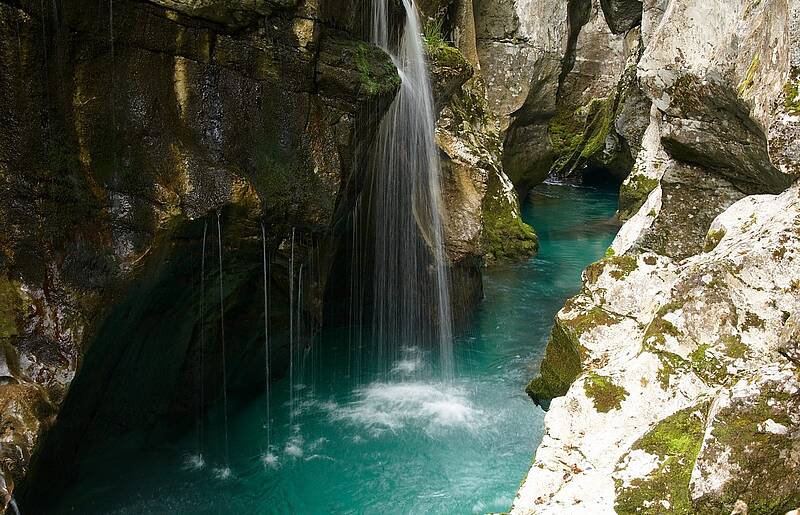 AAT Krsovec Schlucht Soca Korita