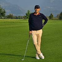 Golfer Florian Pichler 