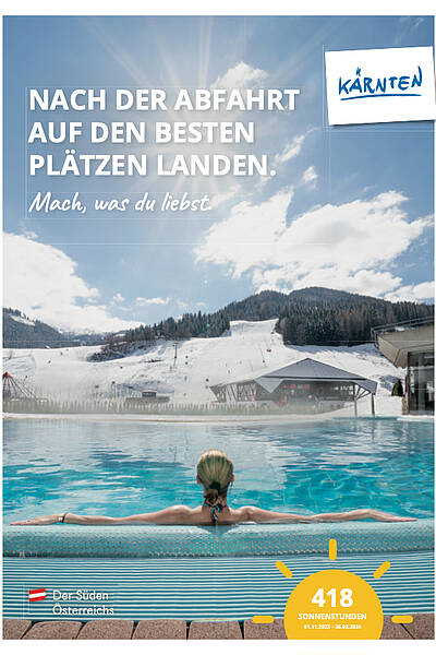 Im Römerbad baden.