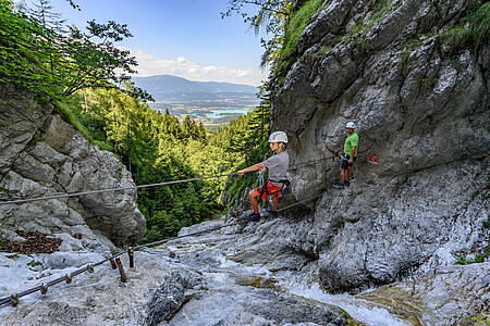 Klettersteig Rotschitza Klamm