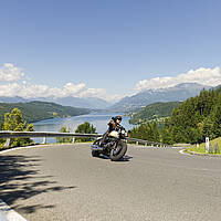 Motorrad Millstaetter See