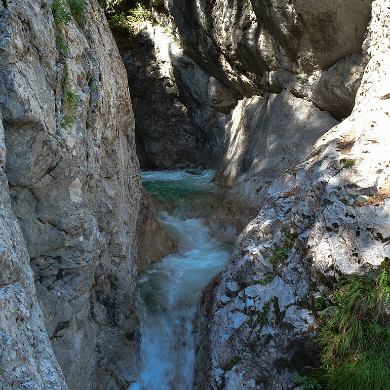 Wasserfall in der Garnitzenklamm
