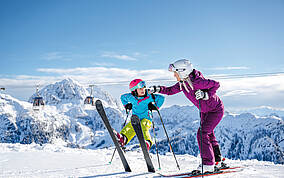 Skifahren am Nassfeld