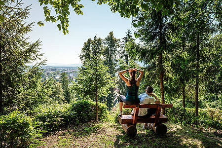 Kreuzbergl Wandertourvon der Stadt zum See