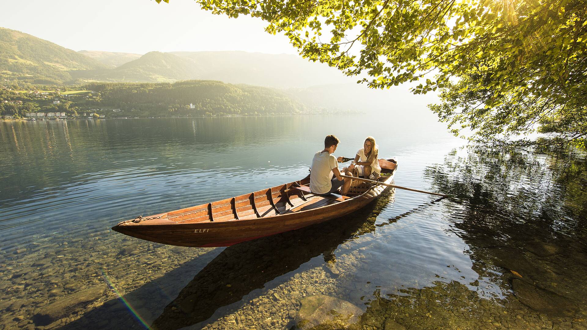 Buchtenwandern am Millstätter See